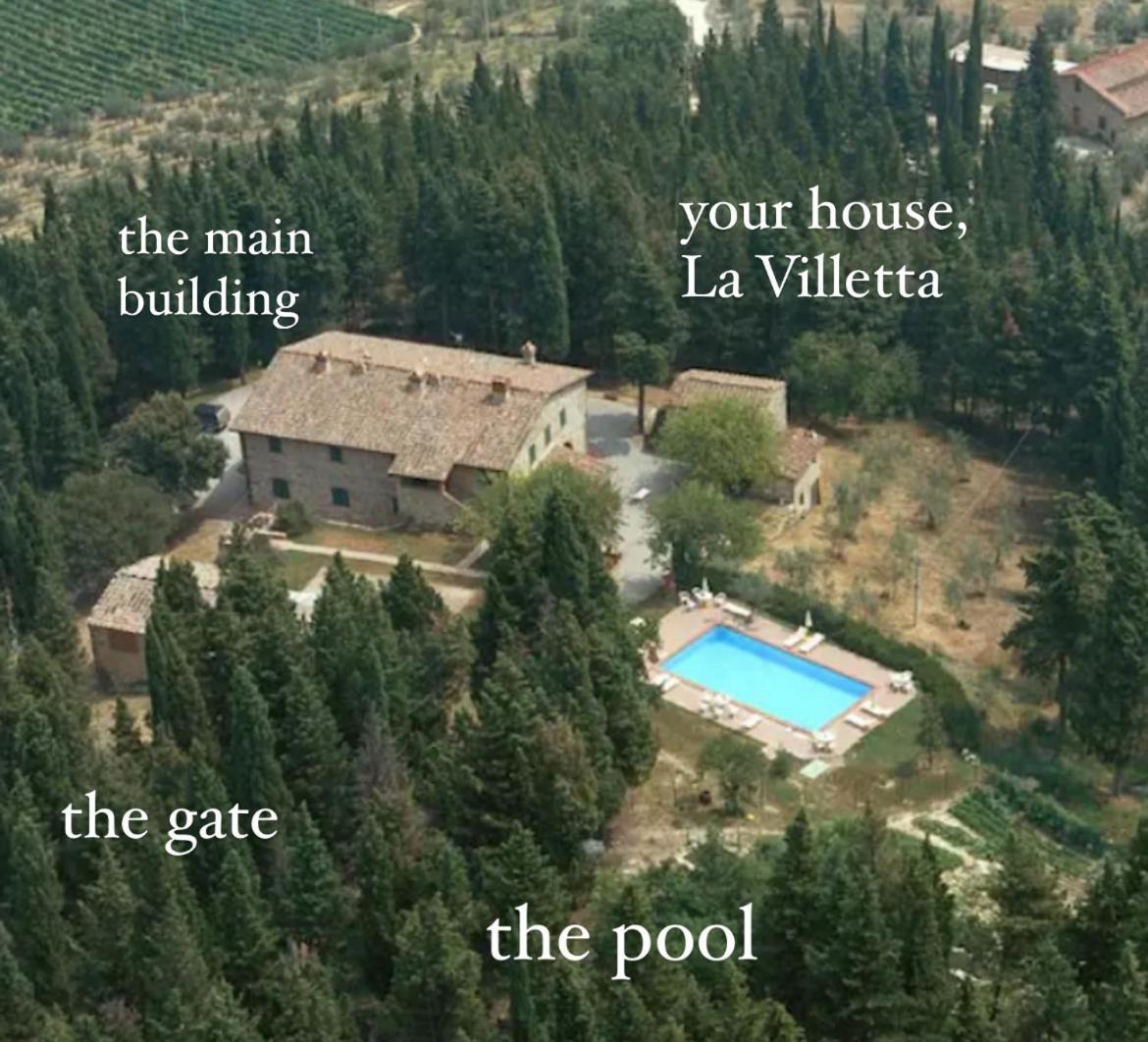 Hostal Il Cascino Greve in Chianti Exterior foto